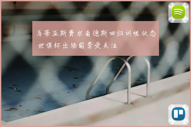 马蒂亚斯费尔南德斯回归训练状态 世俱杯出场前景受关注