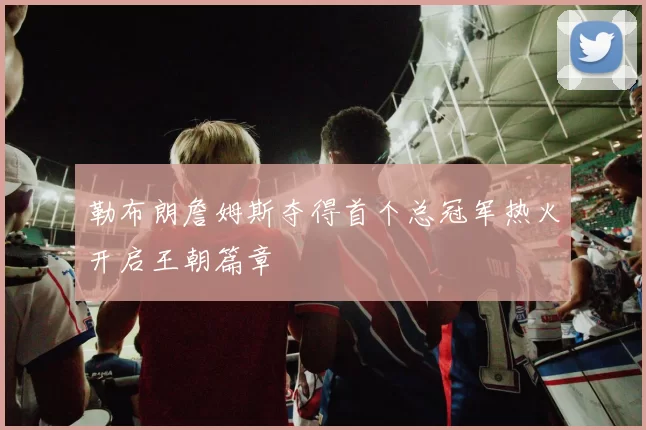 勒布朗詹姆斯夺得首个总冠军热火开启王朝篇章